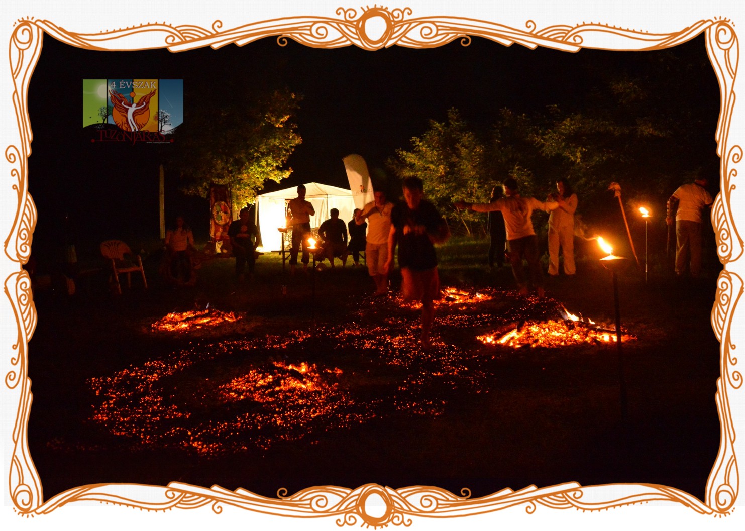 Tűzönjárás - Firewalking