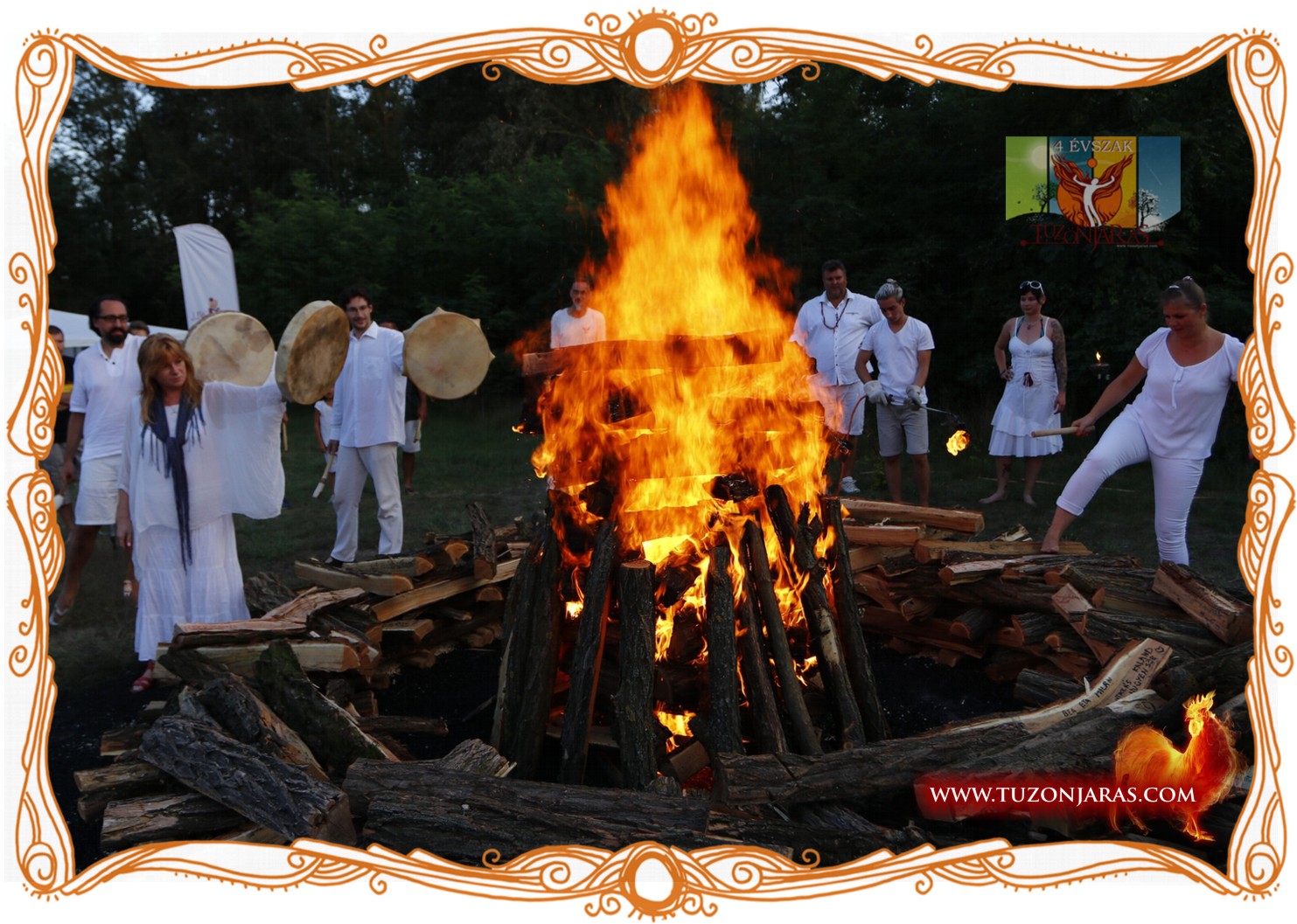 Tűzönjárás - Firewalking